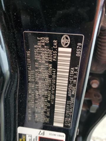 4T1BF1FK5FU018447 - 2015 TOYOTA CAMRY LE BLACK photo 12