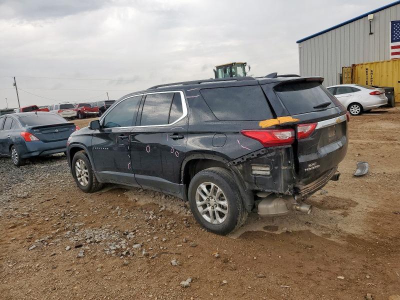 1GNERGKW7KJ173265 - 2019 CHEVROLET TRAVERSE LT Czarny zdjęcie 2