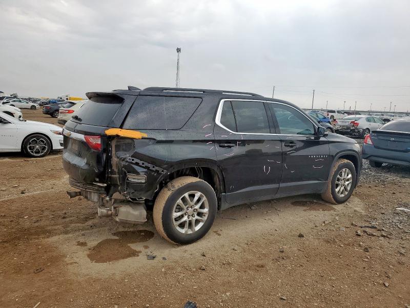 1GNERGKW7KJ173265 - 2019 CHEVROLET TRAVERSE LT Czarny zdjęcie 3