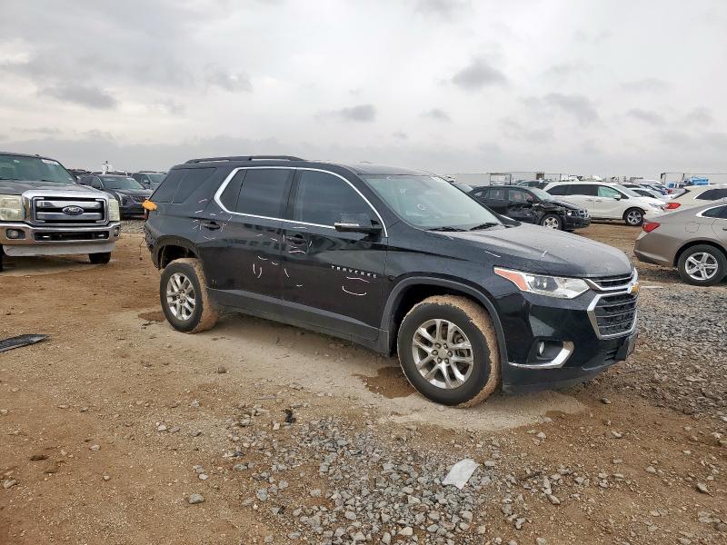 1GNERGKW7KJ173265 - 2019 CHEVROLET TRAVERSE LT Czarny zdjęcie 4