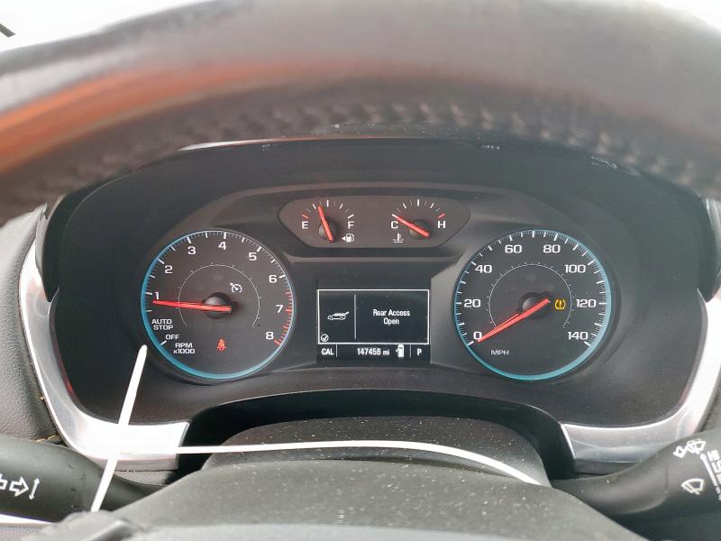 1GNERGKW7KJ173265 - 2019 CHEVROLET TRAVERSE LT Czarny zdjęcie 9