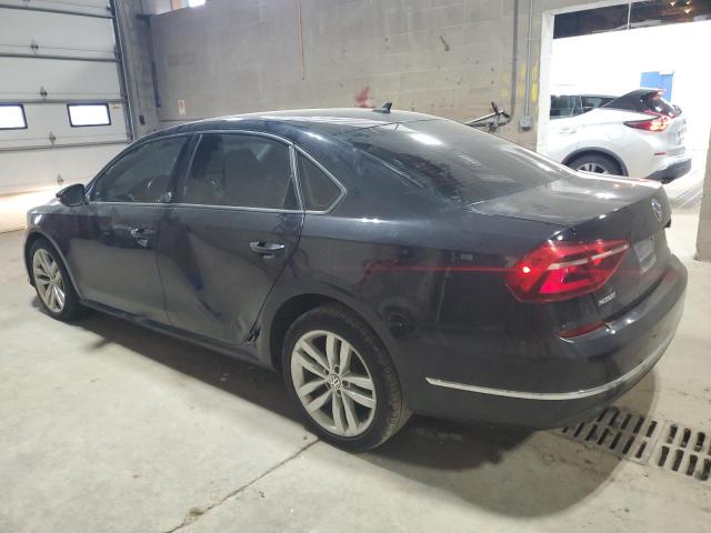 1VWLA7A37KC012608 - 2019 VOLKSWAGEN PASSAT WOLFSBURG Czarny zdjęcie 2
