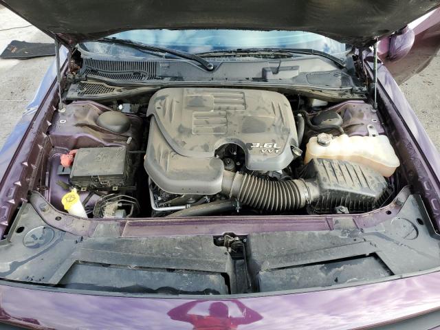 2C3CDZJG2LH155963 - 2020 DODGE CHALLENGER GT PURPLE photo 11