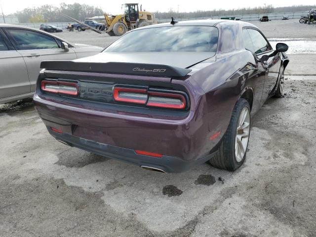 2C3CDZJG2LH155963 - 2020 DODGE CHALLENGER GT PURPLE photo 3