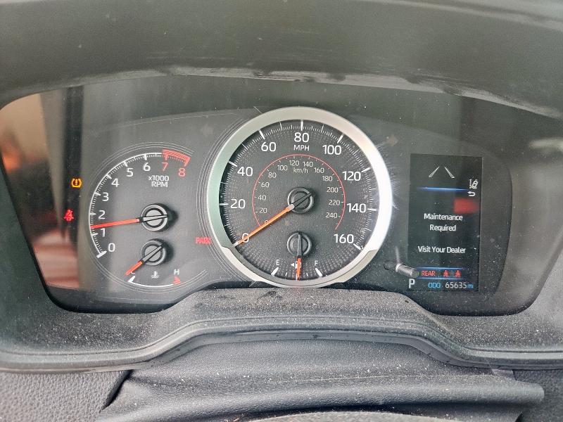 5YFS4MCE9MP073231 - 2021 TOYOTA COROLLA SE ვერცხლისფერი ფოტო 9