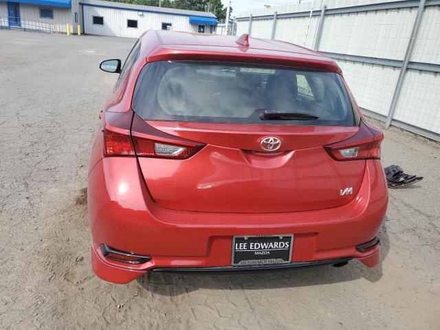 JTNKARJE6HJ525666 - 2017 TOYOTA COROLLA IM RED photo 6