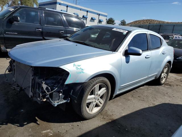 1C3CDZCG0DN666545 - 2013 DODGE AVENGER SXT BLUE photo 1