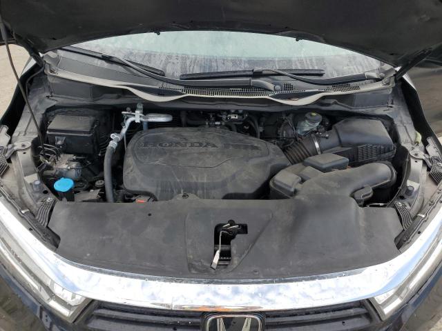 5FNRL6H51MB010299 - 2021 HONDA ODYSSEY EX BLACK photo 12