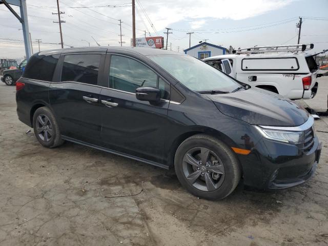 5FNRL6H51MB010299 - 2021 HONDA ODYSSEY EX BLACK photo 4