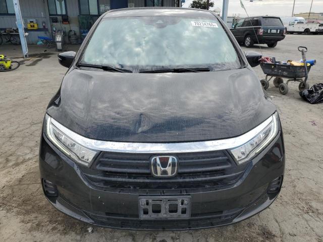 5FNRL6H51MB010299 - 2021 HONDA ODYSSEY EX BLACK photo 5