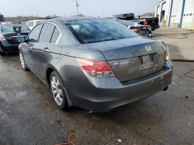 1HGCP26739A011611 - 2009 HONDA ACCORD EX GRAY photo 2