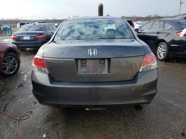 1HGCP26739A011611 - 2009 HONDA ACCORD EX GRAY photo 6