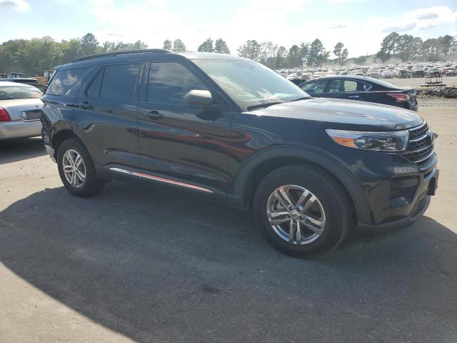 1FMSK8DH8MGB56622 - 2021 FORD EXPLORER XLT BLACK photo 4