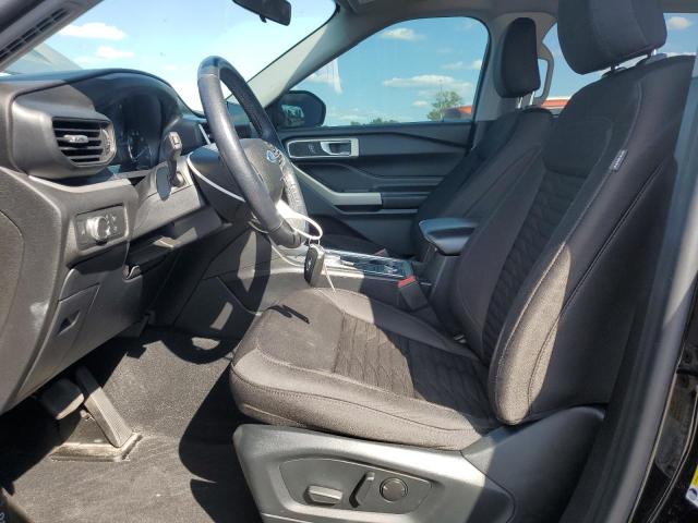 1FMSK8DH8MGB56622 - 2021 FORD EXPLORER XLT BLACK photo 7