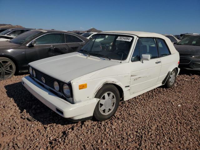 1989 VOLKSWAGEN CABRIOLET, 