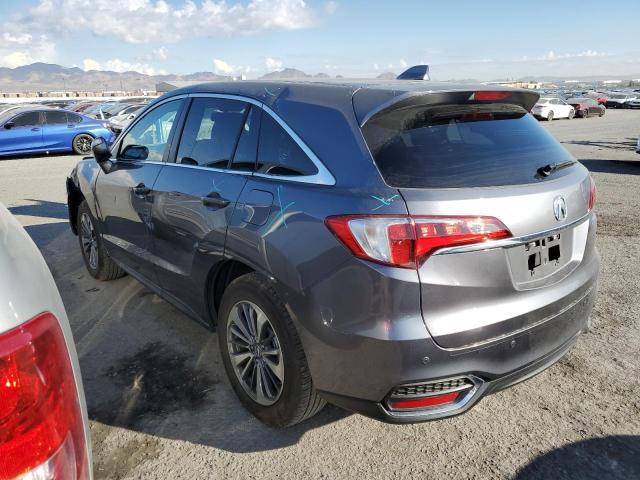 5J8TB3H72JL004840 - 2018 ACURA RDX ADVANCE GRAY photo 2