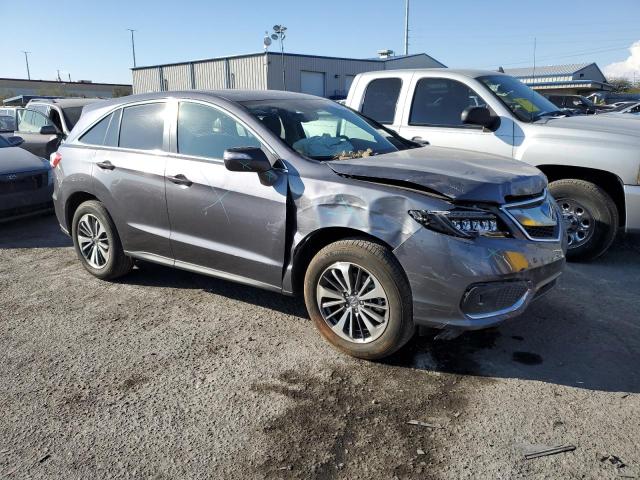 5J8TB3H72JL004840 - 2018 ACURA RDX ADVANCE GRAY photo 4