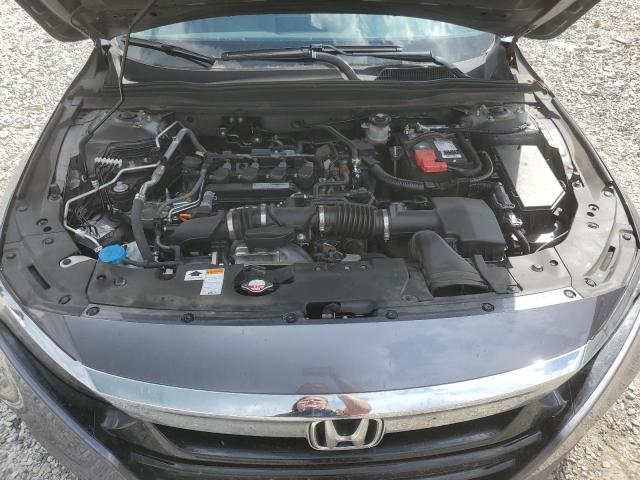 1HGCV1F55JA185313 - 2018 HONDA ACCORD EXL GRAY photo 11