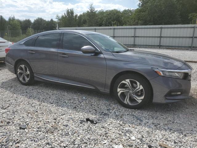 1HGCV1F55JA185313 - 2018 HONDA ACCORD EXL GRAY photo 4