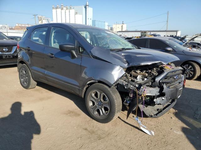 MAJ3S2FE4KC267171 - 2019 FORD ECOSPORT S GRAY photo 4