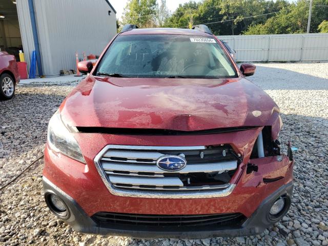 4S4BSBCC2F3231912 - 2015 SUBARU OUTBACK 2.5I PREMIUM RED photo 5