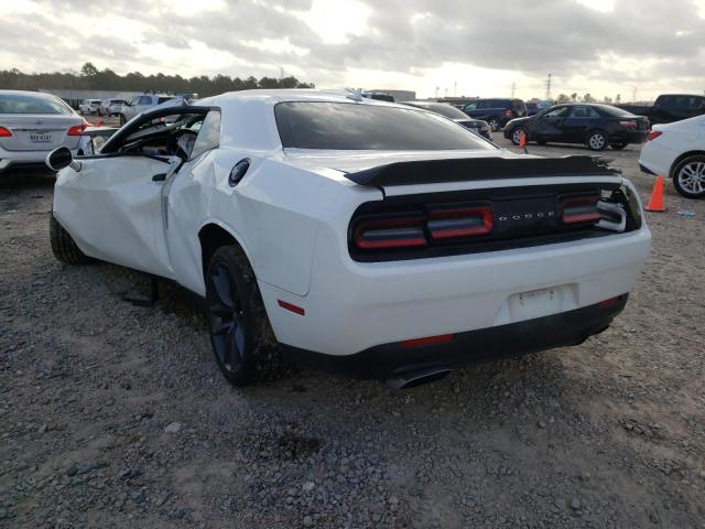 2C3CDZFJ1KH759068 - 2019 DODGE CHALLENGER R/T SCAT PACK WHITE photo 3