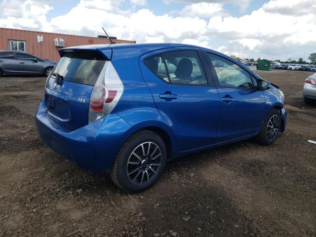 JTDKDTB32C1522472 - 2012 TOYOTA PRIUS C ლურჯი ფოტო 3