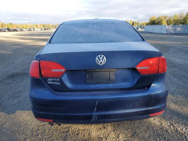 3VW2K7AJ5DM441965 - 2013 VOLKSWAGEN JETTA BASE BLUE photo 6