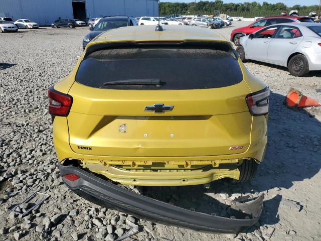 KL77LGE29RC113897 - 2024 CHEVROLET TRAX 1RS YELLOW photo 6