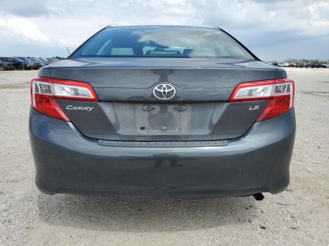 4T1BF1FK4CU127414 - 2012 TOYOTA CAMRY BASE GRAY photo 6