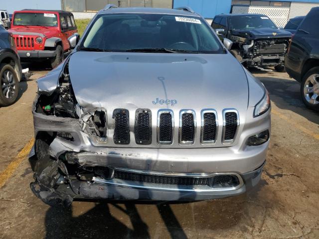 1C4PJMDBXGW325986 - 2016 JEEP CHEROKEE LIMITED SILVER photo 5