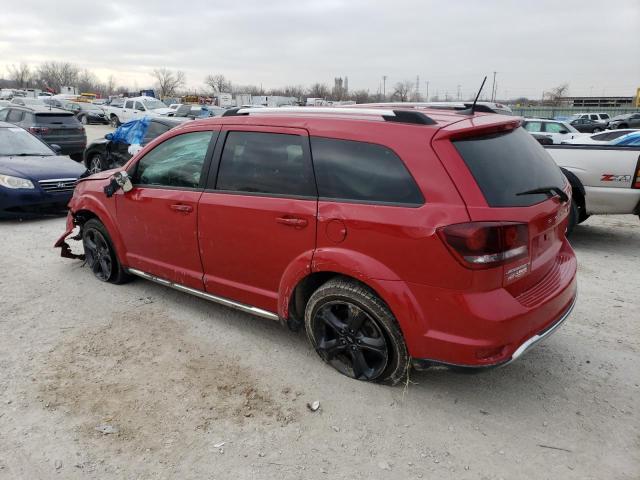 3C4PDDGG6JT491482 - 2018 DODGE JOURNEY CROSSROAD RED photo 2