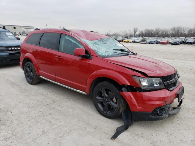 3C4PDDGG6JT491482 - 2018 DODGE JOURNEY CROSSROAD RED photo 4