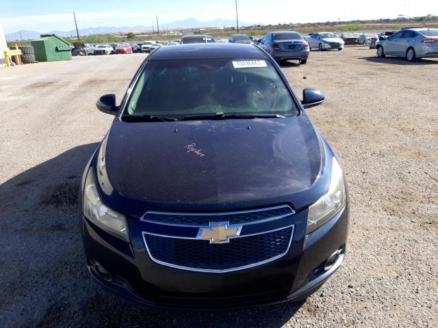 1G1PG5SB9E7184450 - 2014 CHEVROLET CRUZE LTZ BLUE photo 5