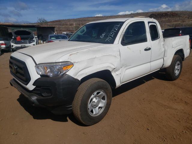 3TYRX5GN1MT030066 - 2021 TOYOTA TACOMA ACCESS CAB Ақ фото 1