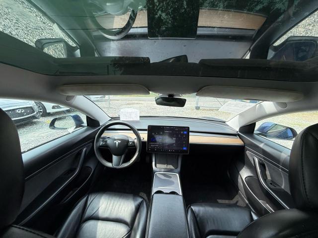 5YJ3E1EA5MF854124 - 2021 TESL MODEL 3 BLUE photo 9