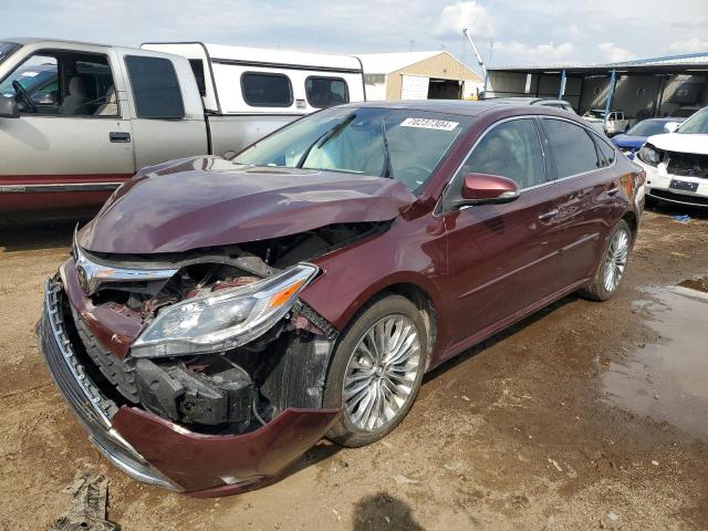 4T1BK1EB1GU238957 - 2016 TOYOTA AVALON XLE RED photo 1