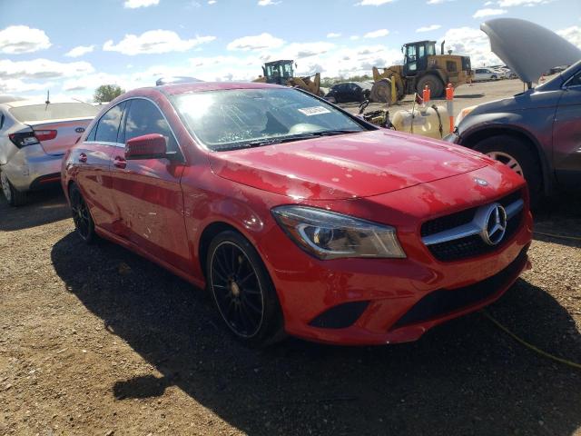 WDDSJ4GB4EN138077 - 2014 MERCEDES-BENZ CLA 250 4MATIC RED photo 4