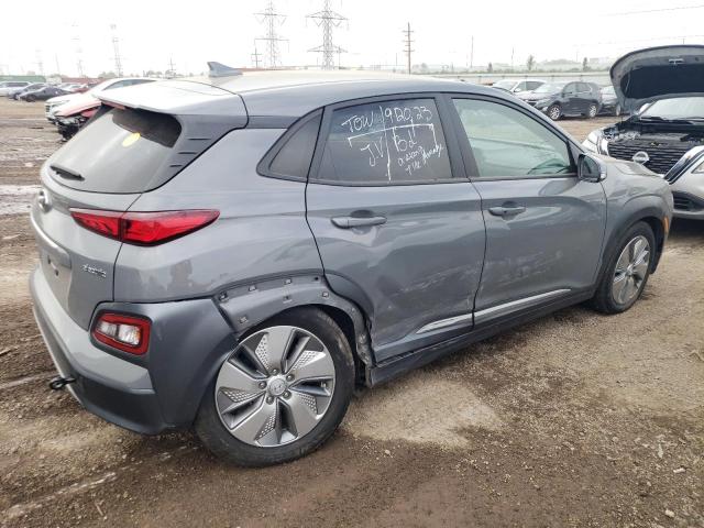 KM8K33AG2MU131258 - 2021 HYUNDAI KONA LIMITED GRAY photo 3