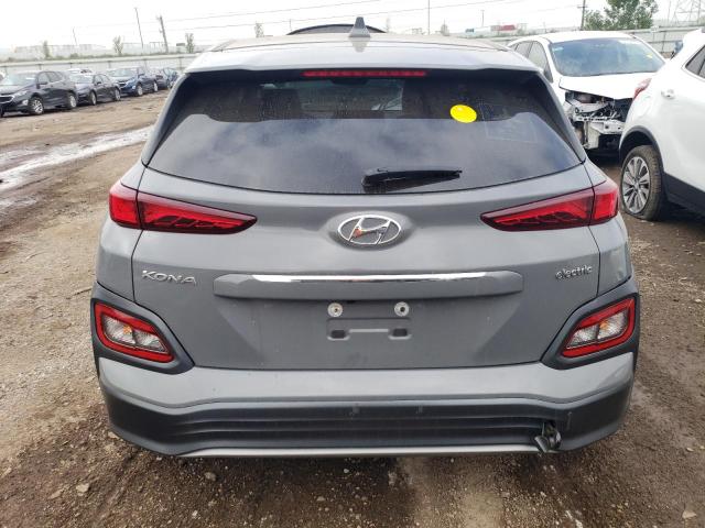 KM8K33AG2MU131258 - 2021 HYUNDAI KONA LIMITED GRAY photo 6