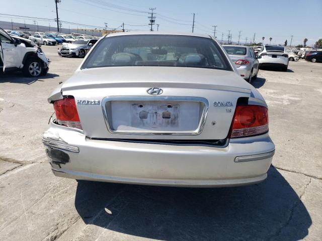 KMHWF35H04A059957 - 2004 HYUNDAI SONATA GLS SILVER photo 6