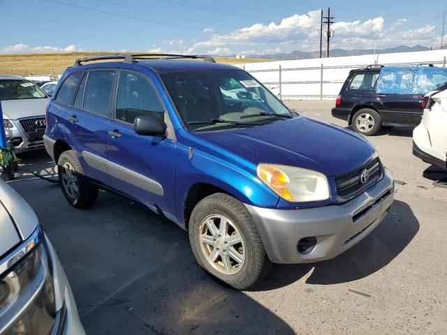 JTEGD20V750073962 - 2005 TOYOTA RAV4 BLUE photo 4