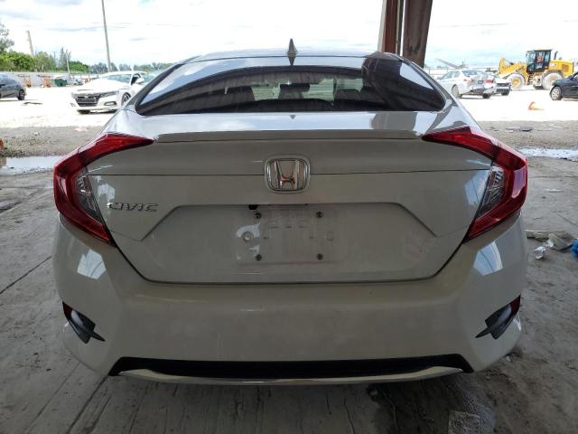 19XFC1F70ME013372 - 2021 HONDA CIVIC EXL WHITE photo 6