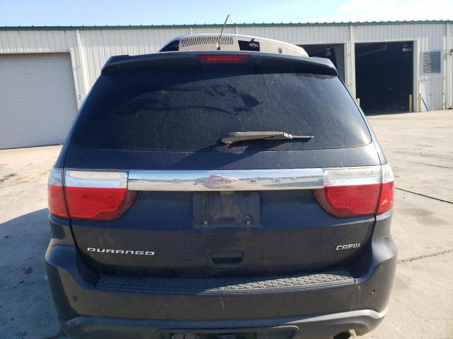 1C4RDHDG0DC675482 - 2013 DODGE DURANGO CREW BLACK photo 6