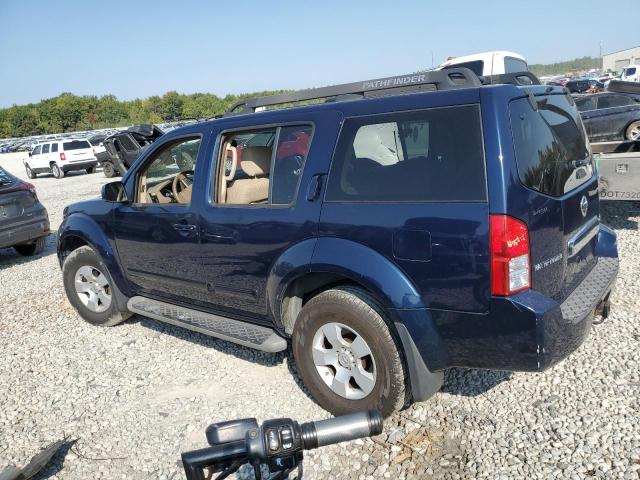 5N1AR18W17C648573 - 2007 NISSAN PATHFINDER LE BLUE photo 2