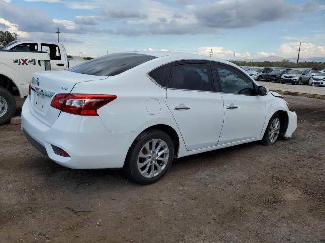3N1AB7AP7KY287447 - 2019 NISSAN SENTRA S WHITE photo 3