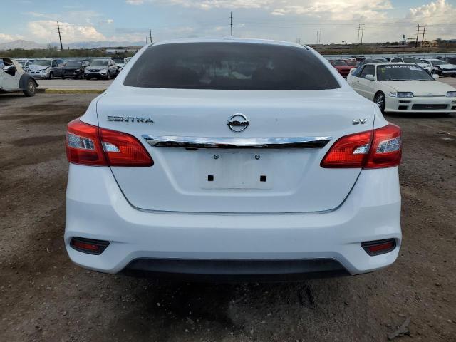 3N1AB7AP7KY287447 - 2019 NISSAN SENTRA S WHITE photo 6