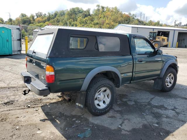 5TEPM62N41Z747603 - 2001 TOYOTA TACOMA GREEN photo 3