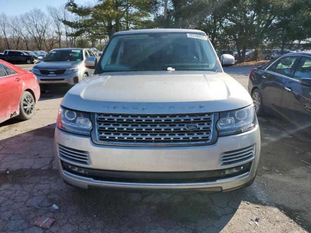 SALGS2VF8FA234433 - 2015 LAND ROVER RANGE ROVE HSE SILVER photo 5