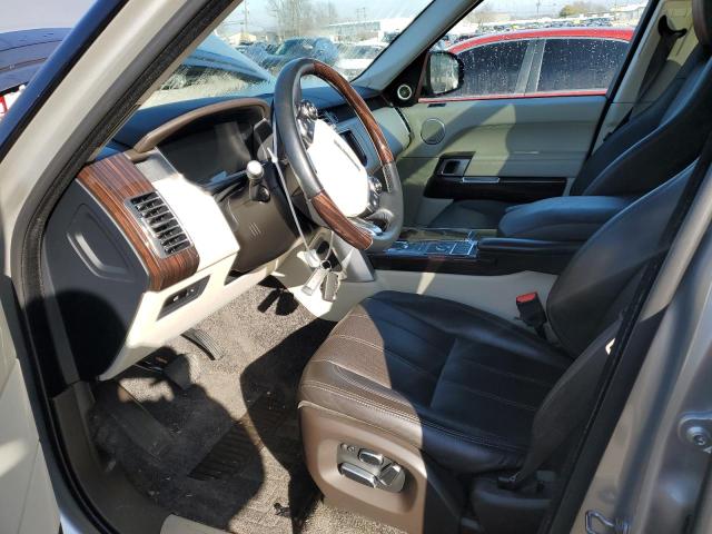 SALGS2VF8FA234433 - 2015 LAND ROVER RANGE ROVE HSE SILVER photo 7